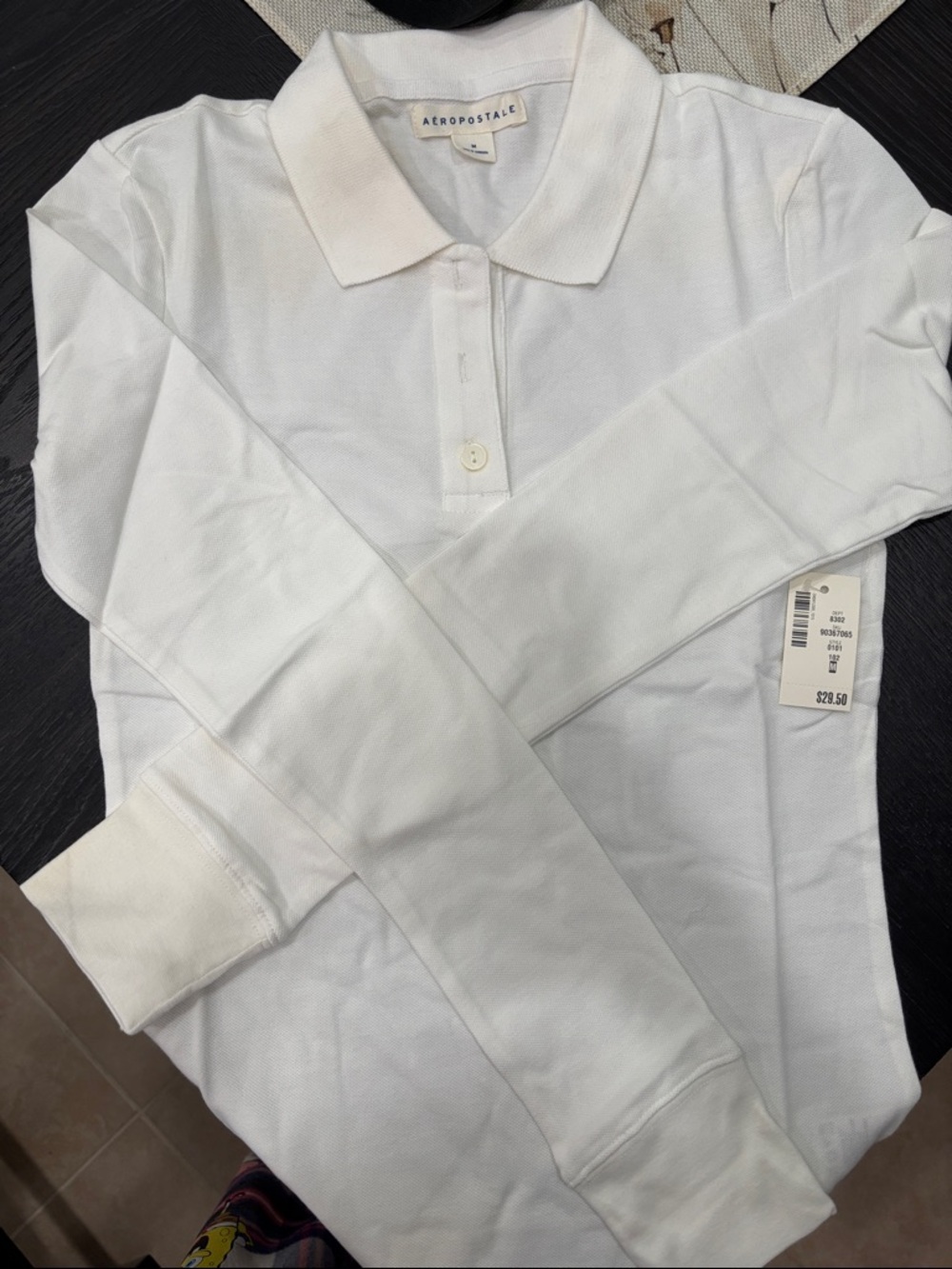 Aeropostale long sleeve polo